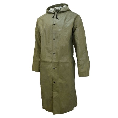 NEESE Outerwear Magnum 45 Coat w/Attached Hood-Green-2X 45001-30-1-GRN-2X